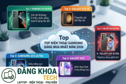 Top điện thoại Samsung đáng mua 