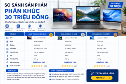 So Sánh Các Sản Phẩm Công Nghệ Phân Khúc 30 Triệu Nên Mua Năm 2026