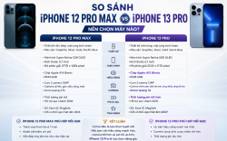 So sánh iPhone 12 Pro Max và iPhone 13 Pro: Chọn màn to pin trâu hay công nghệ 120Hz?