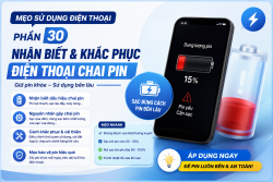 Mẹo Sử Dụng Điện Thoại Phần 30 Tối Ưu Hiệu Năng Và Tăng Tuổi Thọ Pin