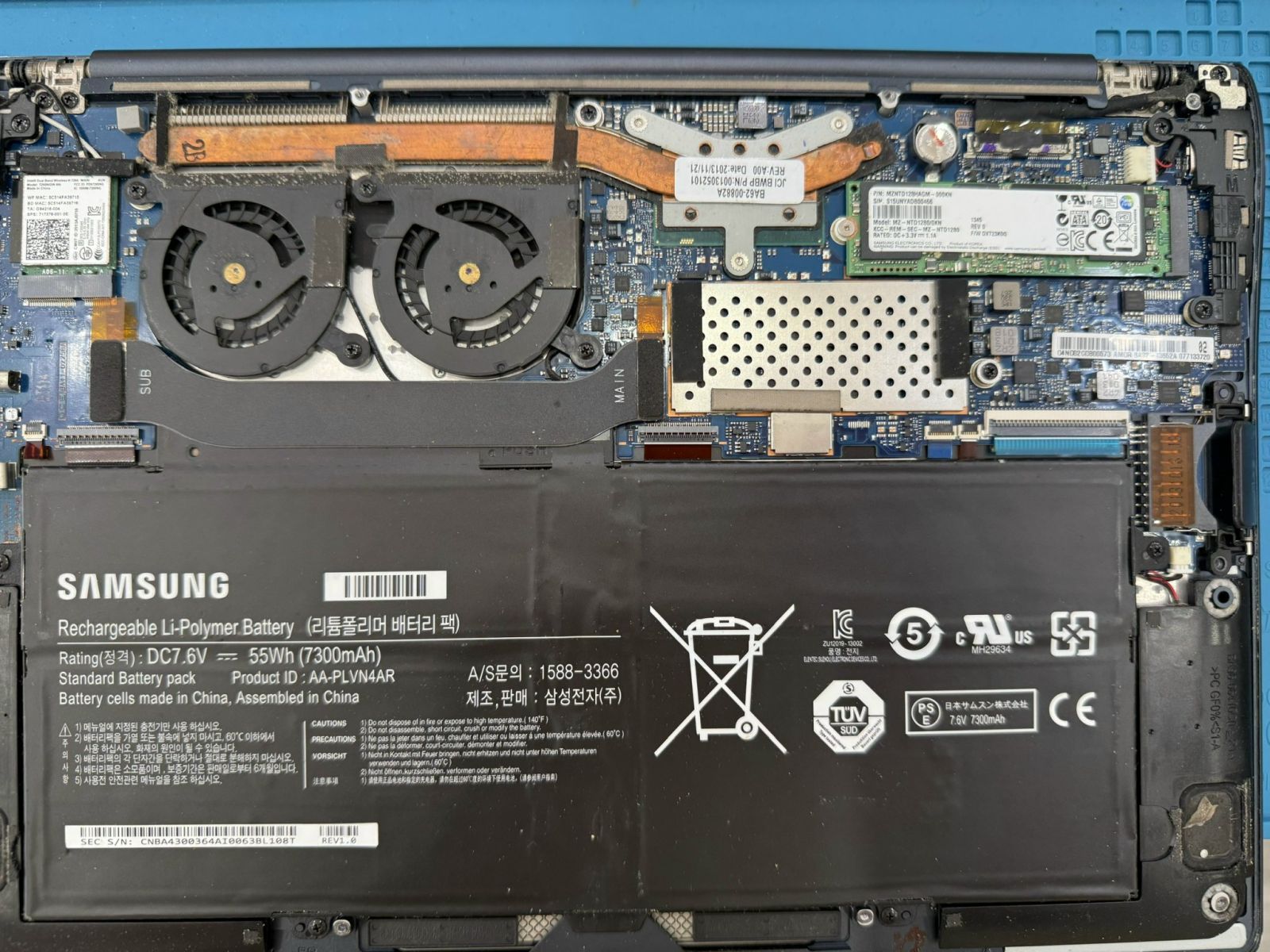 Pin laptop xuống cấp cần kiểm tra và thay thế