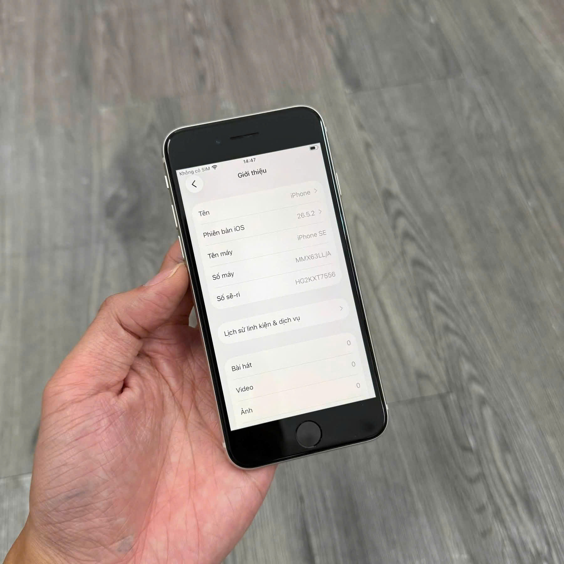 Cụm camera sau 12MP của iPhone SE 3 (2022) 64GB Quốc Tế